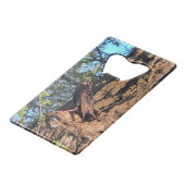 vogel creditkaart flessenopener (Achterkant Gekanteld)