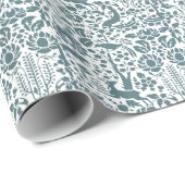 Vogel, Der, boomfolkpatroon Cadeaupapier (Rol Hoek)