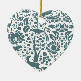 Vogel, Der, boomfolkpatroon Keramisch Ornament