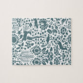 Vogel, Der, boomfolkpatroon Legpuzzel (Horizontaal)