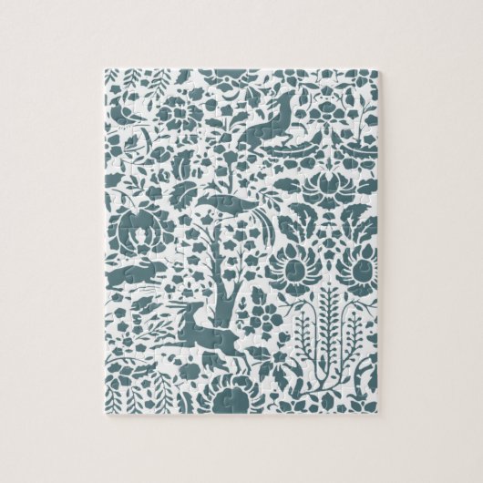 Vogel, Der, boomfolkpatroon Legpuzzel (Verticaal)