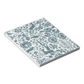 Vogel, Der, boomfolkpatroon Notitieblok (Schuin)