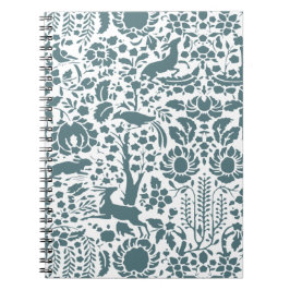 Vogel, Der, boomfolkpatroon Notitieboek