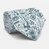 Vogel, Der, boomfolkpatroon Stropdas (Opgerold)