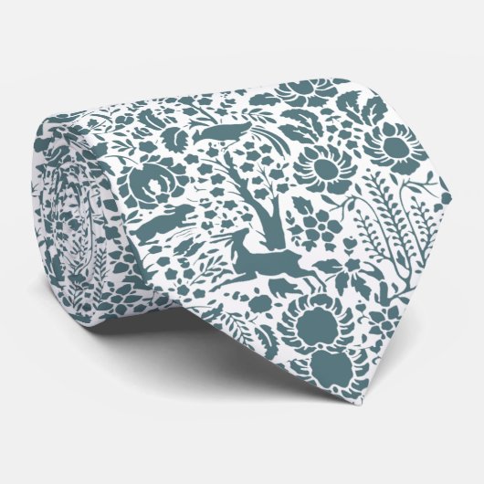 Vogel, Der, boomfolkpatroon Stropdas (Opgerold)