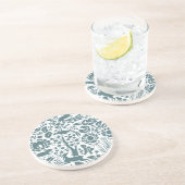 Vogel, Der, boomfolkpatroon Zandsteen Onderzetter (Zijkant)