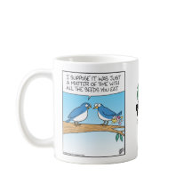 Vogel die bloemen poept