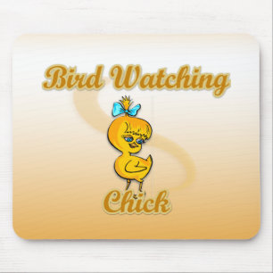 Vogel die Chick bekijkt Muismat