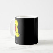 Vogel Doet Boksen Koffiemok (Voorkant links)