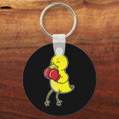 Vogel Doet Boksen Sleutelhanger (Voorkant)