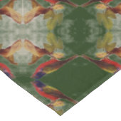 Vogel door het keukenvenster tafelkleed (Gekanteld)