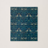 Vogel door William Morris,  Tuin Textielkunst Legpuzzel (Verticaal)