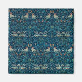 Vogel door William Morris, Tuin Textielkunst Magneet (Voorkant)