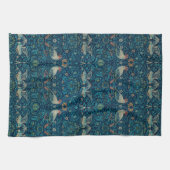 Vogel door William Morris, Tuin Textielkunst Theedoek (Horizontaal)