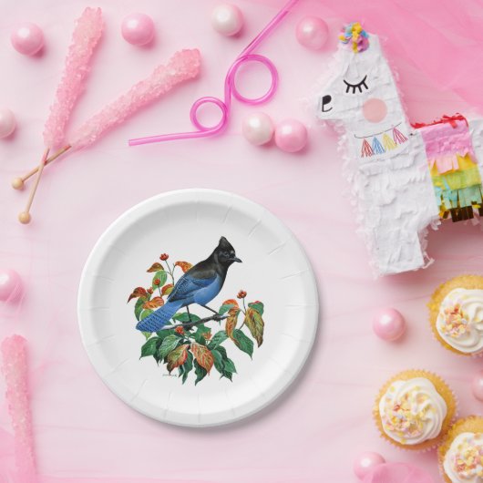  vogel elk doelpartij bord (Feest)