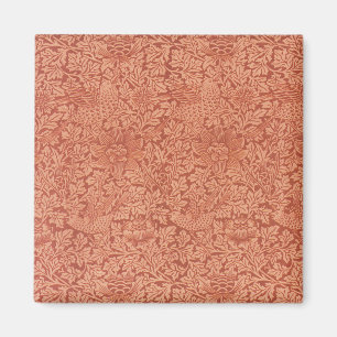 Vogel en Anemone van William Morris,  Natuur Magneet