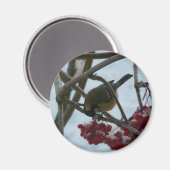 Vogel en bessen magneet (Voorkant / Achterkant)