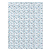Vogel en bloemen tafelkleed (Voorkant)