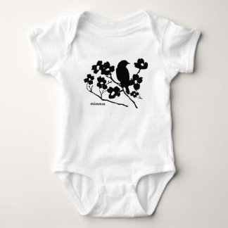 Vogel en Dogwood Romper