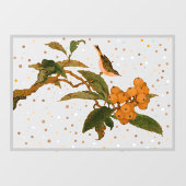 Vogel- en fruitraamkoeling raamsticker (Vel)