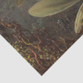 Vogel- en irisontkoppelpapier tissuepapier (Detail)