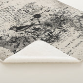  vogel en klok sherpa deken (3/4)