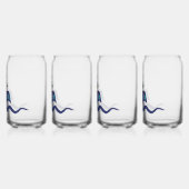 Vogel en Muis Blikvorm Glas (Achterkant)