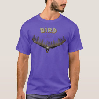 Vogel en natuur familie t-shirt
