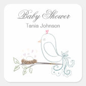 Vogel- en nestvogels Stickers (Voorkant)