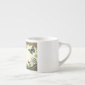 Vogel en vlinder espresso kop (Rechts)