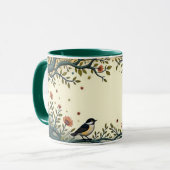 Vogel en Vlinder Mok (Voorkant links)