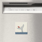 Vogel- en walvismagneet magneet (Insitu (Vaatwasser))