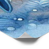 Vogel- en winterlandschap 27 poster (Hoek)