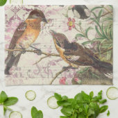  vogel Ephemera ontkoppeling van theedoek (Gevouwen)