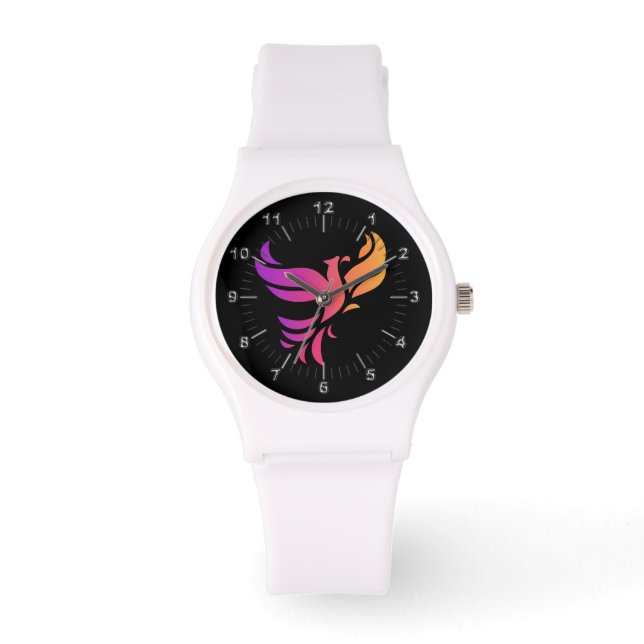 Vogel feniks horloge (Voorkant)
