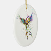 Vogel feniks keramisch ornament (Rechts)