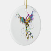 Vogel feniks keramisch ornament (Rechts)