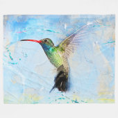 vogel fleece deken (Voorkant (Horizontaal))