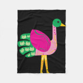 vogel fleece deken (Voorkant)