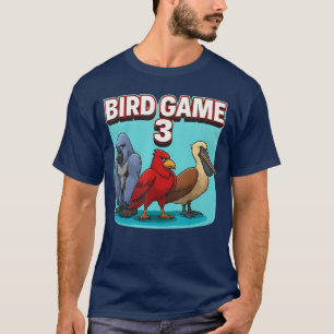 Vogel Game 3 Viraal Meme Parodie Schattige en Komi T-shirt