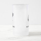 Vogel geen probleem matglas bierpul (Center)