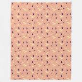 Vogel-geïnspireerde Freedom Throw Deken (Voorkant)