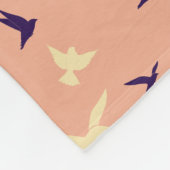 Vogel-geïnspireerde Freedom Throw Deken (Hoek)