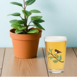 Vogel Glas