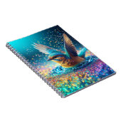 Vogel Glitter Notitieboek (Rechterzijde)