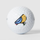 vogel golfballen (Voorkant)