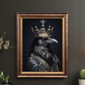  Vogel Gotische Raven King Kroon Decoupage Tissuepapier