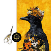  Vogel Gotische Raven King Kroon Decoupage Tissuepapier