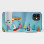 Vogel Guirlande Case-Mate iPhone Case (Achterkant (horizontaal))