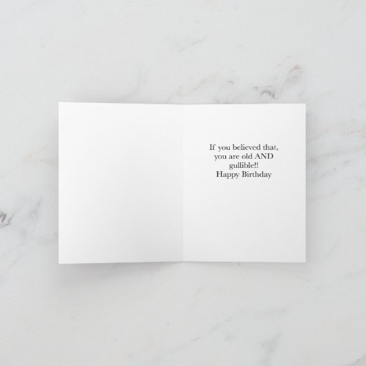 vogel Happy birthday Kaart (Binnen)